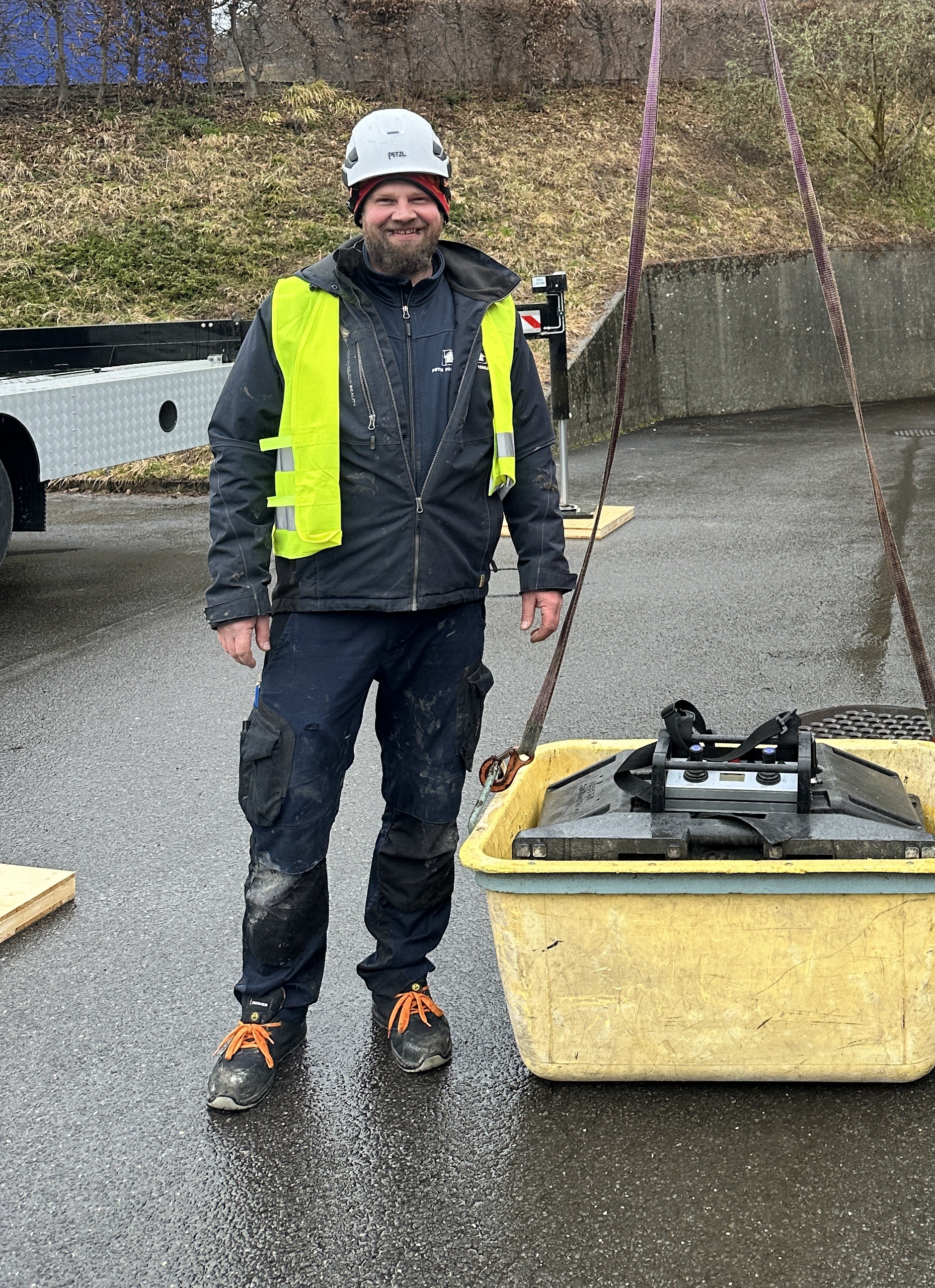 Reom hat die Kranprüfung im Sack